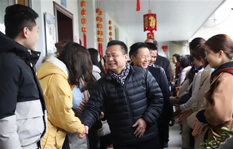 【開工大吉】新年新氣象！公司領(lǐng)導班子向干部職工拜年