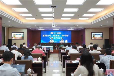 集團(tuán)公司“穩(wěn)業(yè)績、防風(fēng)險(xiǎn)”專題工作會議召開