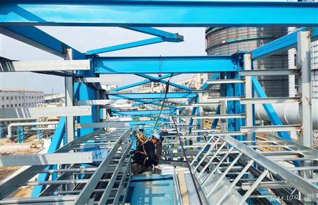 【沖刺四季度 打贏攻堅戰(zhàn)】冶建電氣安裝分公司爭分奪秒搶工期