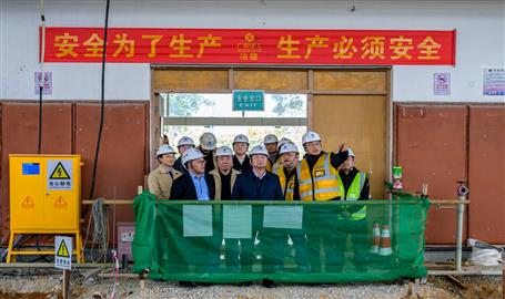覃振華到第七分公司項(xiàng)目開(kāi)展2026年第一季度暨春節(jié)后復(fù)工復(fù)產(chǎn)安全生產(chǎn)質(zhì)量綜合大檢查
